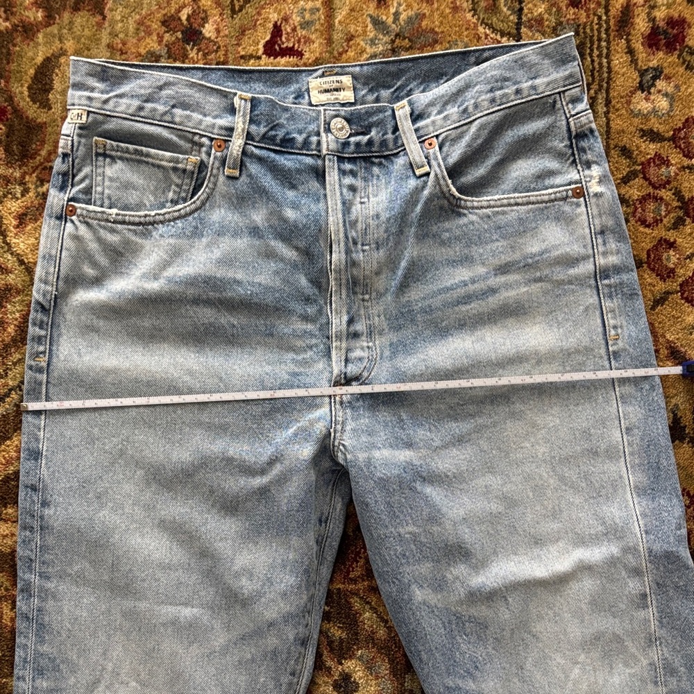 Citizens of Humanity Dree premium vintage 100% cotton Denim Jeans - Picture 10 of 14